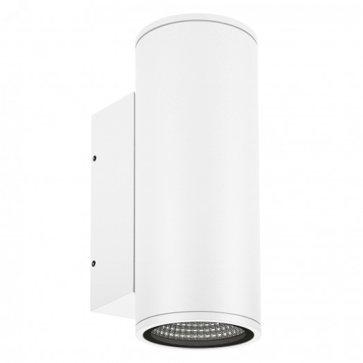 Светильник LGD-FORMA-WALL-TWIN-R90-2x12W Warm3000 (WH, 44 deg, 230V) (, IP54 Металл, 3 года)