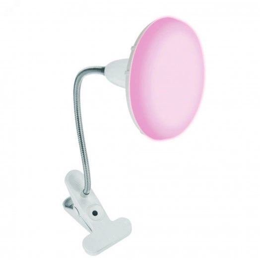 Лампа светодиодная для растений. Форма «UFO», матовая. Спектр для рассады и цветения. Картон. ТМ