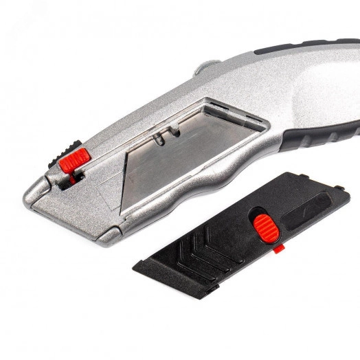 Нож строительный монтажный НСМ-13 серия ПРОФИ