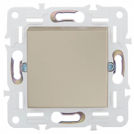 SKANDY Выключатель 1-клавишный перекрестный 10А SK-V03Sa песочный IEK