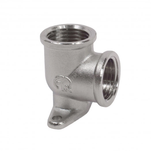 Угольник ВВ 1/2' с настенным креплением