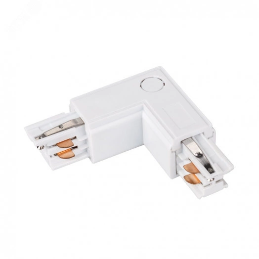 Коннектор угловой LGD-4TR-CON-L-INT-WH (C) (ARL, IP20 Пластик, 3 года)