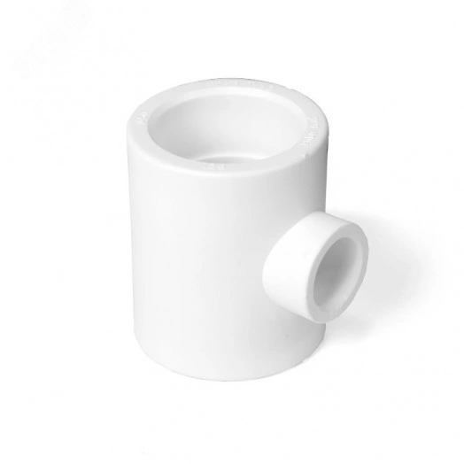 Тройник переходной 50 х 20 х 50 полипропиленовый PPR белый