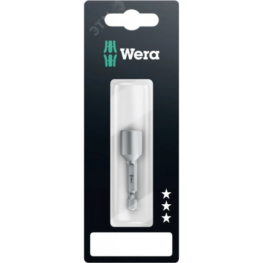 Головка торцевая 869/4 M SB с магнитом хвостовик 1/4 E 6.3 10 x 50 мм с держателем-еврослот