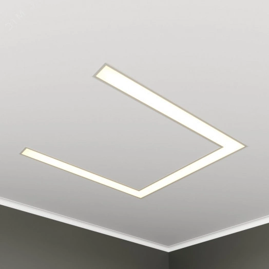 Светильник светодиодный RVE-LBX-SYMBOL-П-1830-V (Символ П 1830х1830х100мм S80мм 133Вт встраиваемый 4000K Белый)