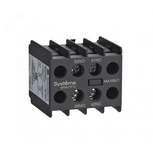 Блок дополнительных контактов MA1KN 1НО+1НЗ