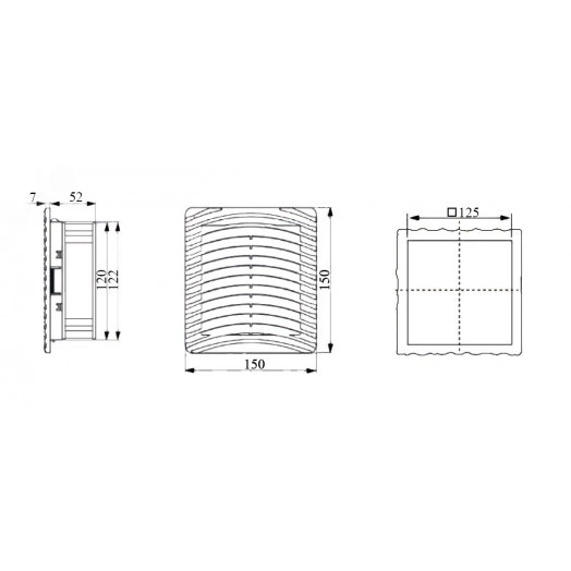 Решетка фильтрующая FK5525.300