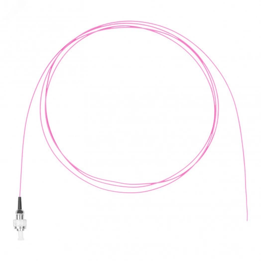 Шнур оптический монтажный (пигтейл), FC, OM4, нг(А)-HF, маджента, 1,5 м