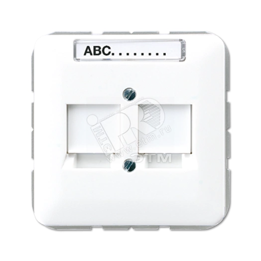 Крышка для модульных гнезд