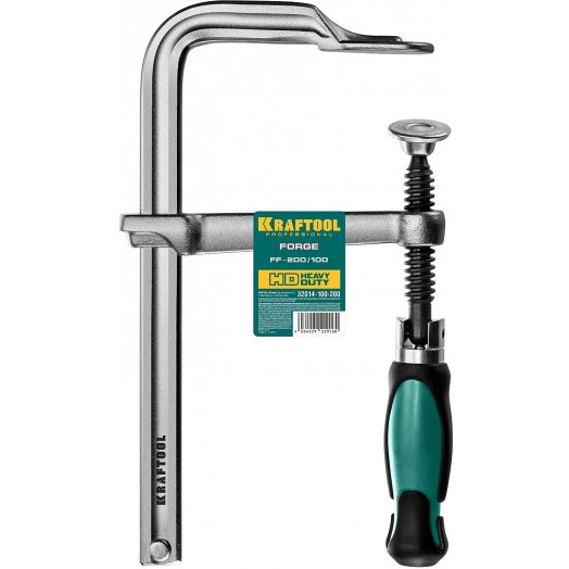 Цельнокованая струбцина F Forge FF-200/100 100х200 мм