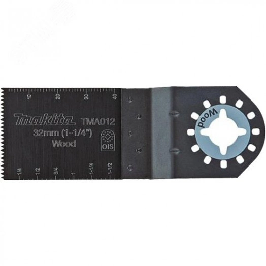 Полотно пильное по дереву 32 x 50 мм (TMA012, 18TPI, HCS)