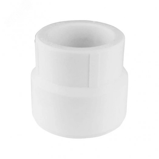 Муфта переходная ВВ 63 х 25 полипропиленовая PPR белая