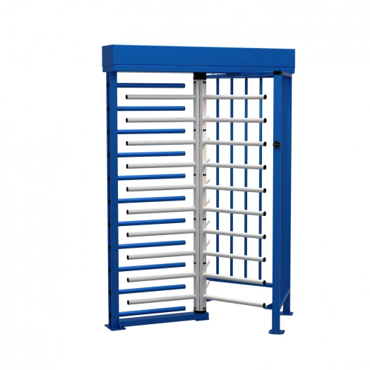 Роторный турникет полноростовой, цветр по RAL 9005(черный муар)