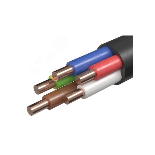 Кабель контрольный КВВГ 5х4,0 ТРТС