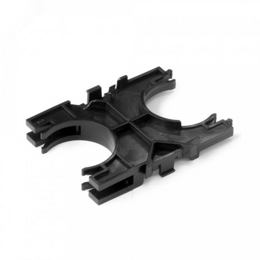 Кластер для двустенных труб d40 мм наборный, двухсторонний