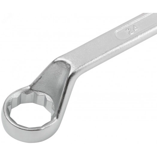 Ключ накидной ''Хард'', хромированное покрытие 24х27 мм