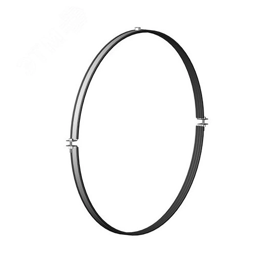 Хомут вентиляционный 630мм М10, гальван. цинк