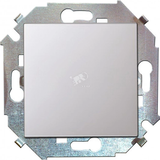 15 Выключатель проходной с 3-х мест (перекрёстный) 16А 250В винтовой зажим белый