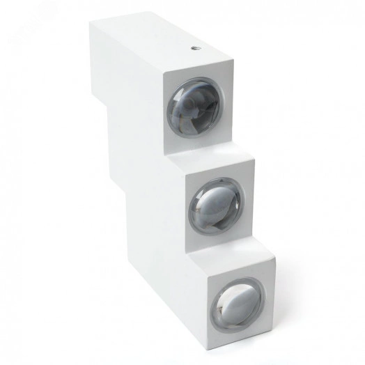 Светильник светодиодный уличный ДБУ-6х1w вверх/вниз 3000К IP54 белый