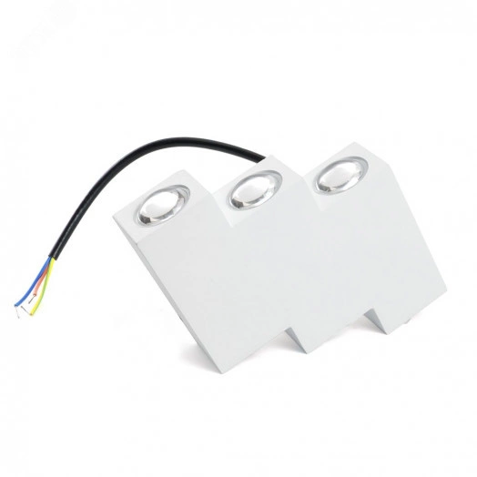 Светильник светодиодный уличный ДБУ-6х1w вверх/вниз 3000К IP54 белый