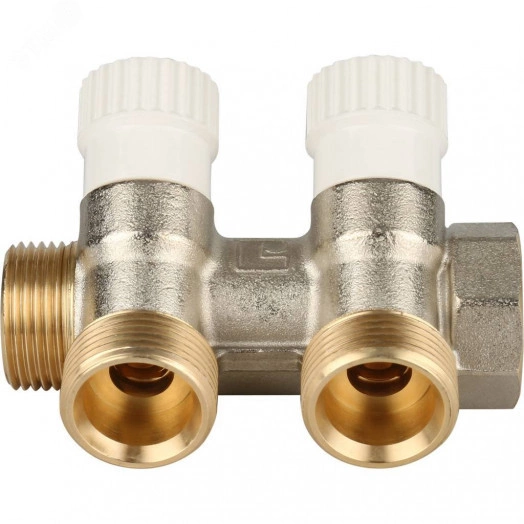 Коллектор распределительный 3/4', 2 отвода 3/4'ЕК