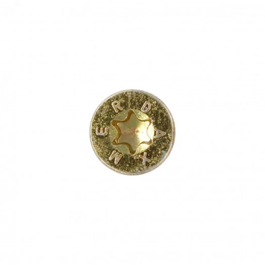 Саморез конструкционный по дереву 8х280 TX 40 с фрезой, желтопассивированный, потайная головка (1 шт.)