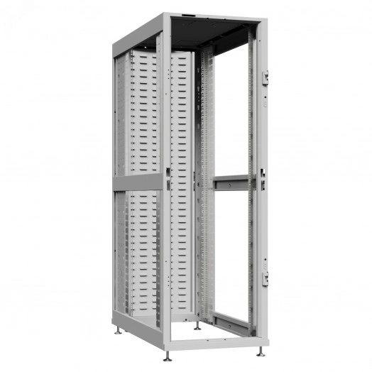 Шкаф серверный 45U 800х1200 передняя дверь: без. задняя дверь: протект IP41. боковые панели: без. цвет: серый RAL7035 