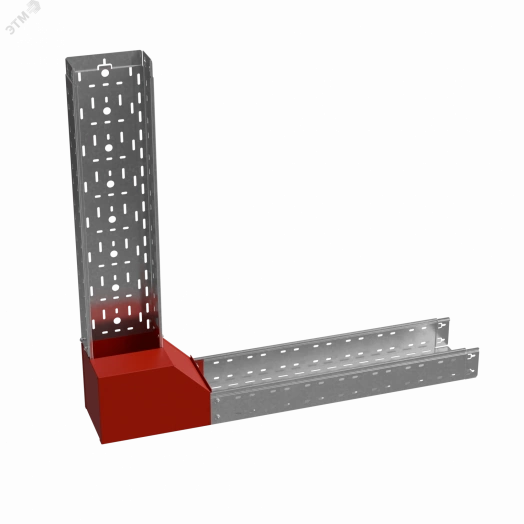 Угол верт. внутр. R 100х100 мм с разворотом трассы на 90 гр. ПЛЮС HD