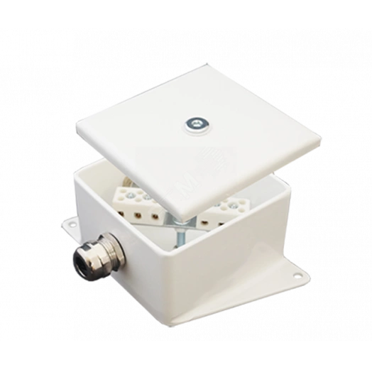 Коробка монтажная огнестойкая КМ-О (2к*60)-IP66-100х100 два ввода BC