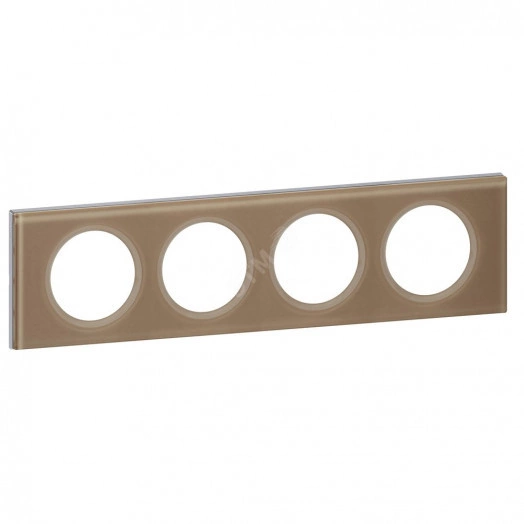 Рамка, четырехпостовая, смальта мокка