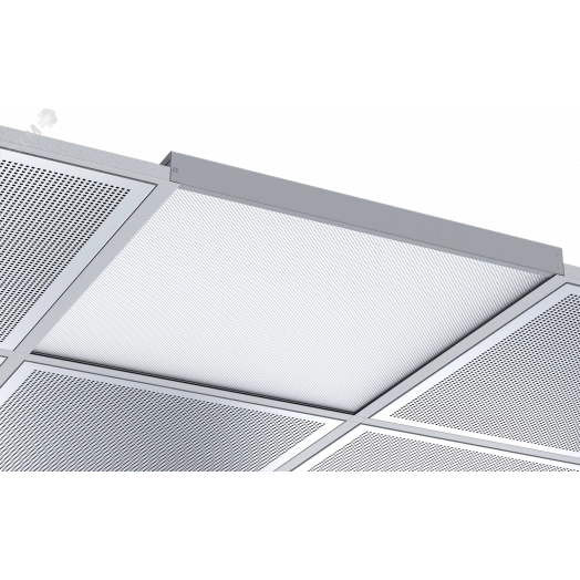 Светильник светодиодный ДВО-01-П-50-5К-IP40-Армстронг-DALI