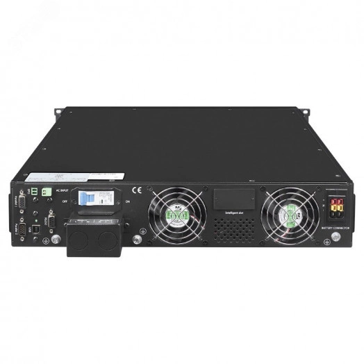 Источник бесперебойного питания Hiden KU9106-RT (PF=1) 6kVA 6000VA/6000W внешние акб= ±96/108/120В (16/18/20 АКБ), ЗУ 10А,