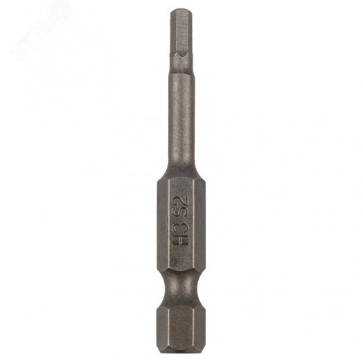 Бита шестигранная HEX-3х50 мм для шуруповерта (упак. - 10 шт.)