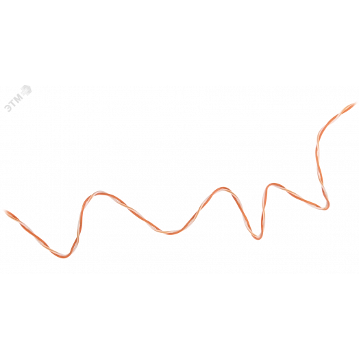 Кросс-пара UTP 1 пара, одножильная, медная, 0,50мм, внутренняя, без оболочки