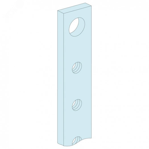 4 ШИНЫ С РЕЗЬБОВЫМИ ОТВЕРСТИЯМИ, 160 A, 1000 ММ