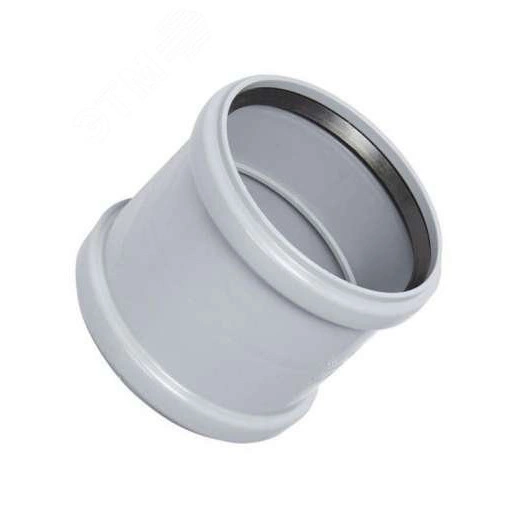 Муфта двухраструбная бесшумной канализации 50