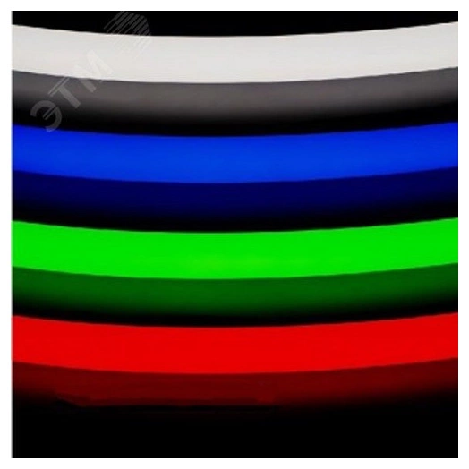 Лента герметичная MOONLIGHT-TOP-GM384-D40mm 24V RGBW-Day 360deg (17.2 W/m, IP65, 5m, wire x1) (Arlight, Вывод прямой, 3 года)