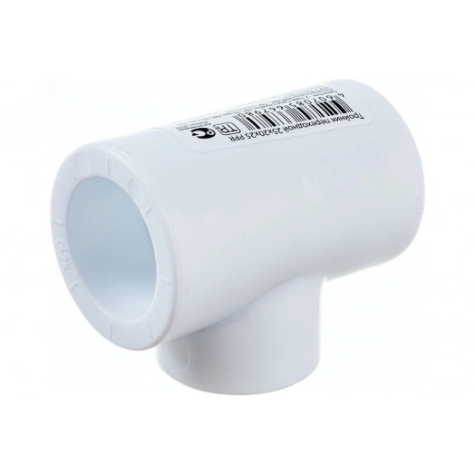 Тройник полипропиленовый PPR переходной 25х20х25мм белый