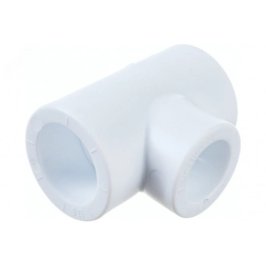 Тройник полипропиленовый PPR переходной 25х20х25мм белый