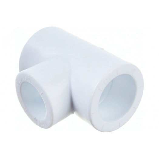 Тройник полипропиленовый PPR переходной 25х20х25мм белый