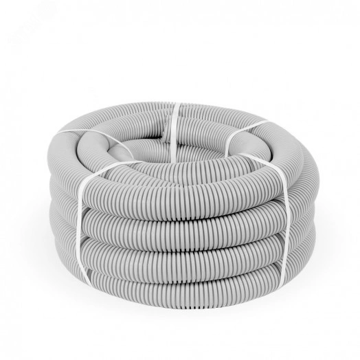 Труба гофрированная ПВХ сверхтяжелая зонд д50