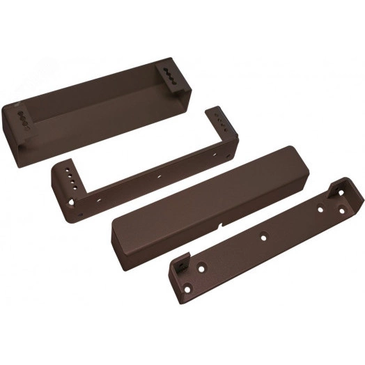 Комплект монтажный MK 700S-PS для крепления замка, коричневый
