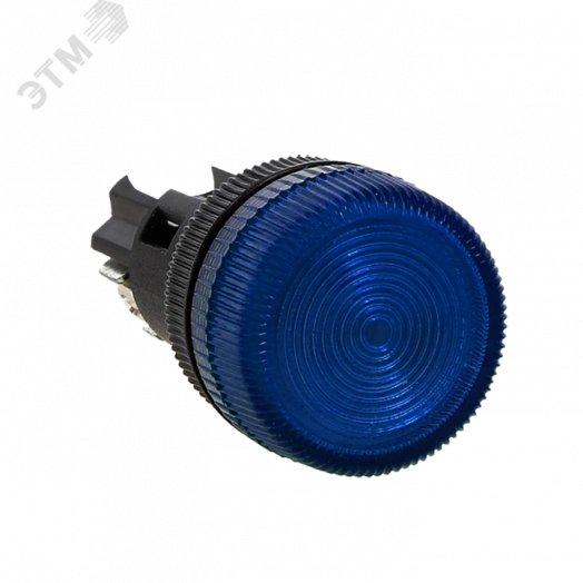 Лампа сигнальная ENS-22 синяя с подсветкой 380В