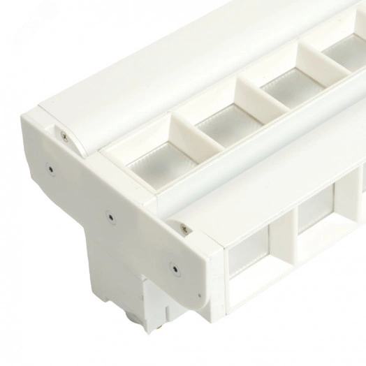 Светильник светодиодный трековый на шинопровод ДПО-3х30w 4000К 9990Лм поворотный белый