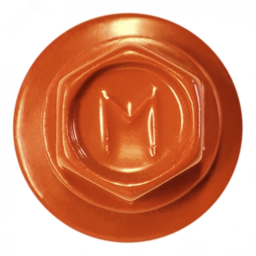 Саморез кровельный 4.8х29 RAL2004 сверло №1 шайба d=14мм с EPDM прокладкой