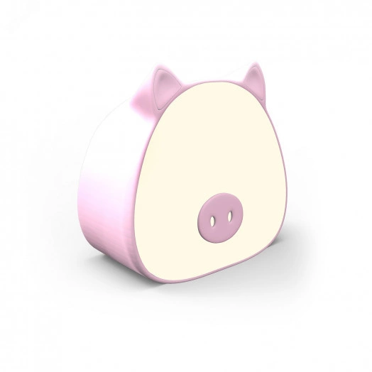 Светильник-ночник светодиодный детский LED 5 Вт 200 Лм 2700-6000К модель GTL703 розовый с Li-ion аккумулятором 1200 мА диммируемый Qplus Gauss