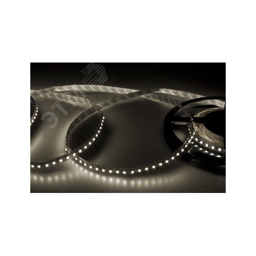 LED лента 12 В, 8 мм, IP23, SMD 2835, 120 LED/m, 12 V, цвет свечения белый (6000 K)