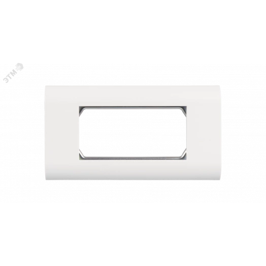 Настенная панель под 2 вставки Mosaic 45х45мм, белая