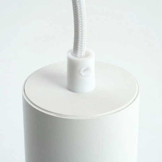 Светильник ДСО GU10 без лампы на подвесе белый хром