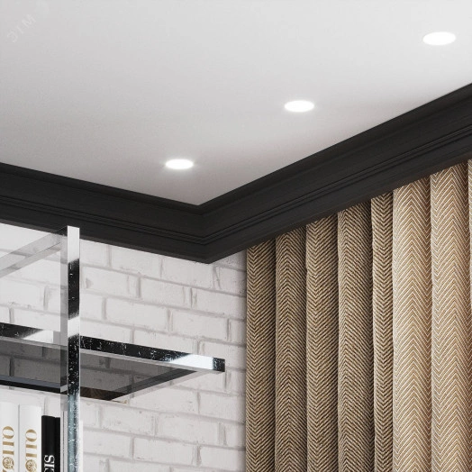 Лампа светодиодная LED 3 Вт 300 лм 6500К AC150-265В GU4 софит MR11 холодная  Black Gauss